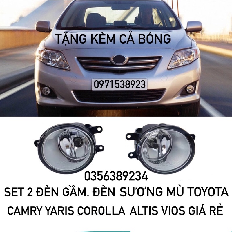 ĐÈN GẦM TOYOTA LEXUS VIOS CAMRY YARIS COROLLA ALTIS