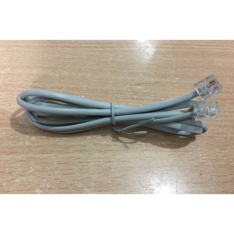 Dây Nhẩy Điện Thoại Bàn Panasonic RJ11 Dài 1-100M