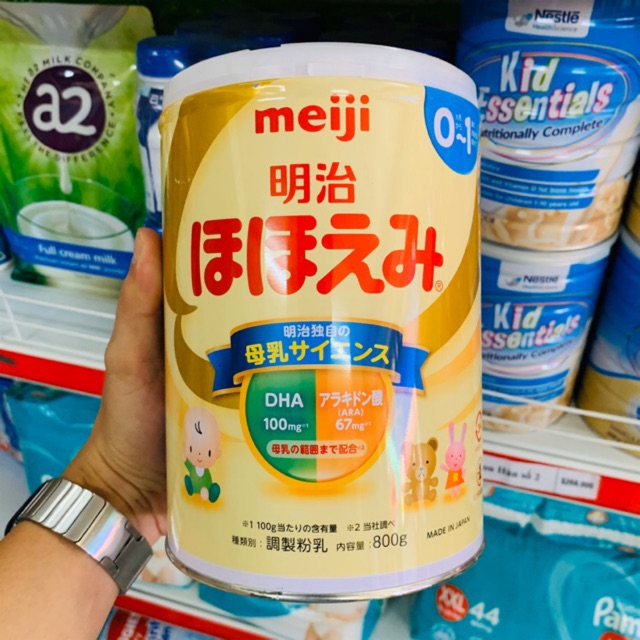 SỮA MEIJI NỘI ĐỊA NHẬT HỘP THIẾC 800G