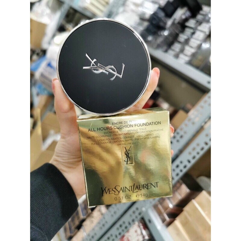 Phấn Nước Cushion YSL All Hours Foundation tone 10_20 ( chính hãng đủ bill)