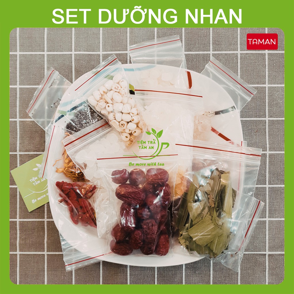 SET chè dưỡng nhan 13 vị, SET trà dưỡng nhan - Tiệm Trà Tâm An