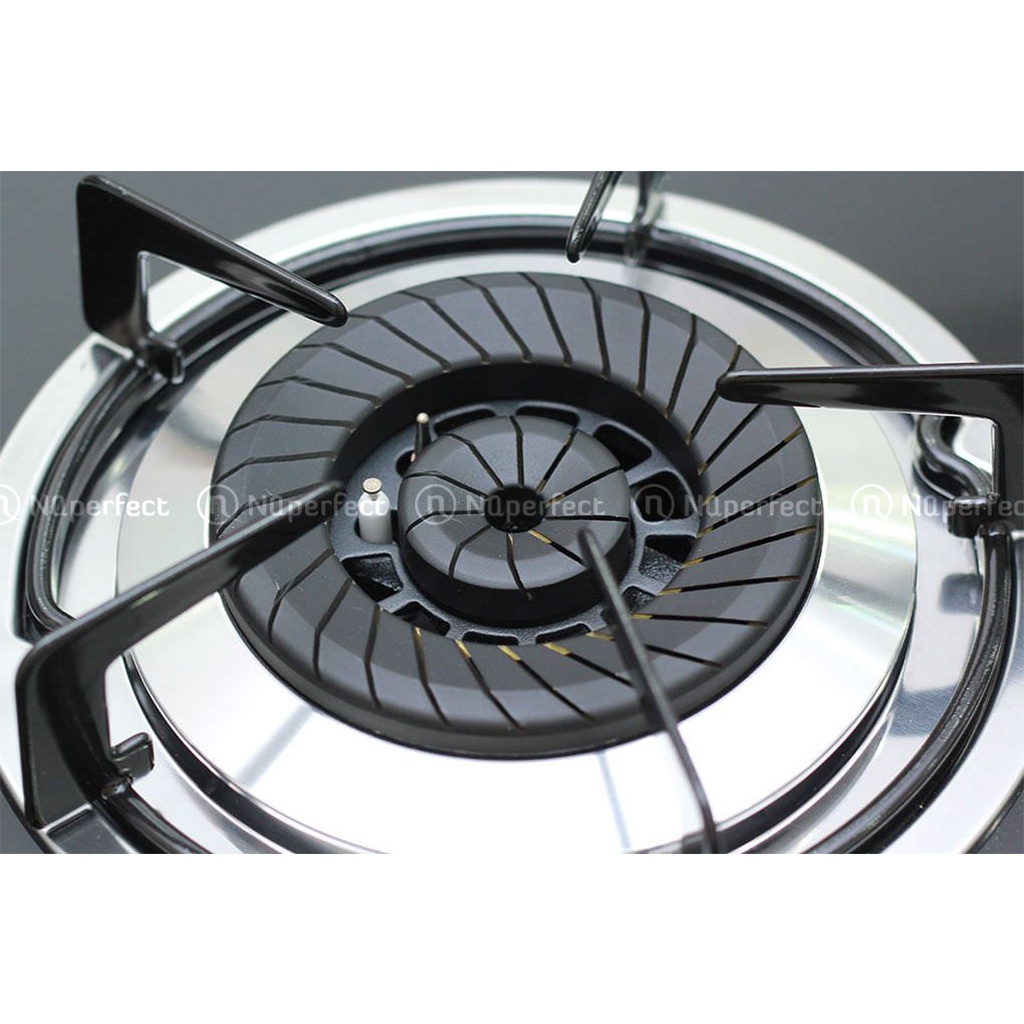 Phụ kiện Mâm/Hâm/Vành thép chia lửa Bếp gas âm NaMilux Built-in Hob Model NA-9BHG Chính hãng - Made in Malaysia