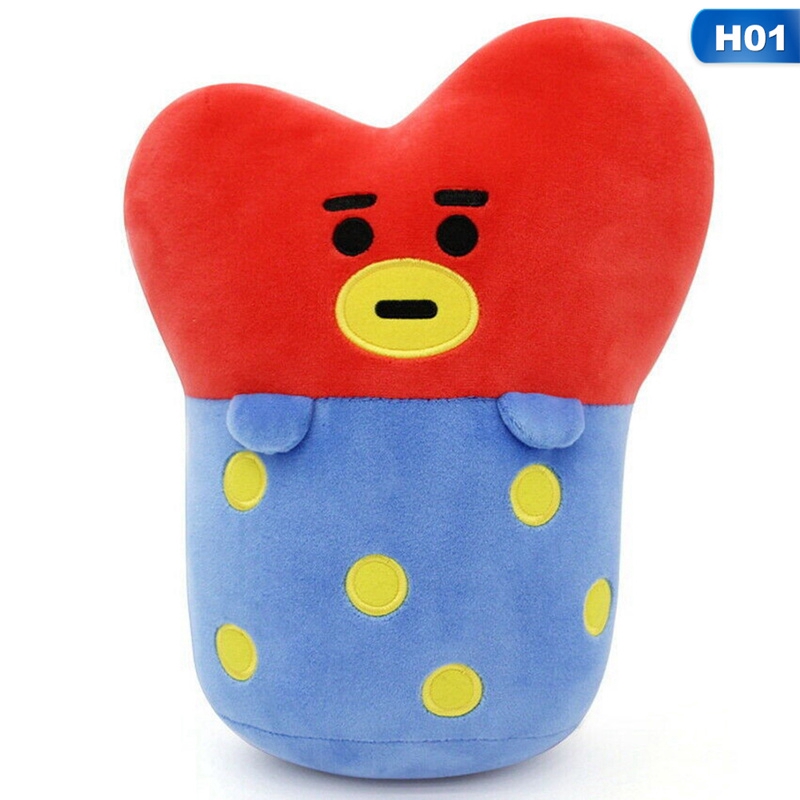 Gối nhồi bông 35cm họa tiết BT21 dễ thương