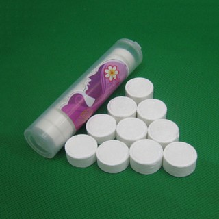 Khăn nén tiện dụng - Ống 10 viên nén