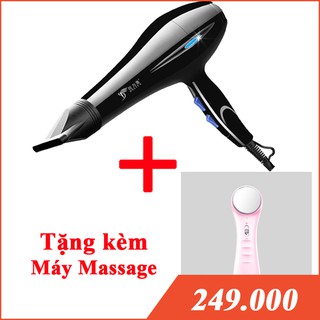Máy sấy tóc công suất lớn 3 chế độ, máy sấy tóc tạo kiểu 2 chiều nóng lạnh chính hãng Deliya 2200W