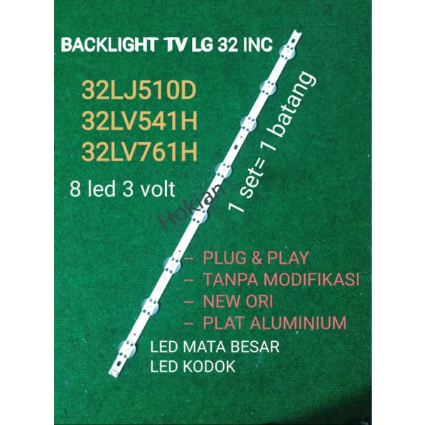 Đèn led 3 Bóng Chiếu Sáng Cho tv Lg 32 INC 32LJ510D 32LV541H 32LV761H 8