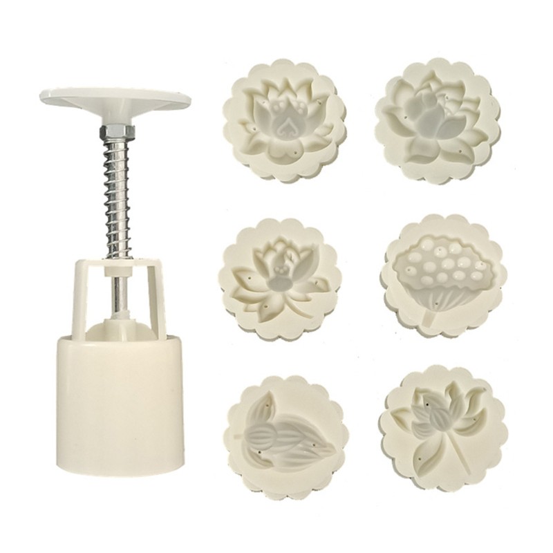 Khuôn Tạo Hình Bánh Trung Thu 50g