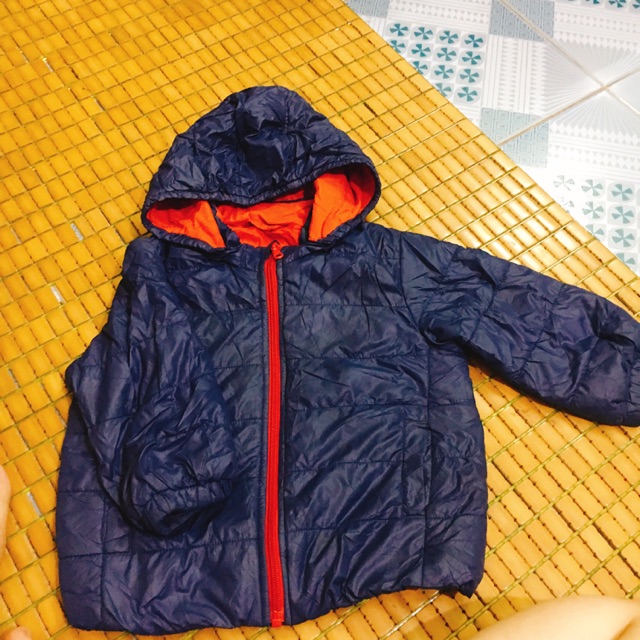 Áo phao lông vũ bé trai/gái hàng si tuyển uniplo nhật 10-14 kg