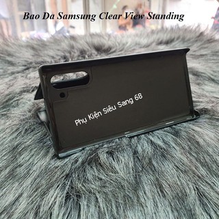 Note 10| Bao Da Clear View Standing Samsung Note 10