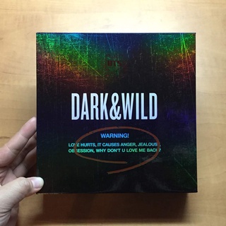 Dark & Wild sticker có sẵn màu đen dùng trang trí sưu tầm siêu đẹp
