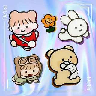 Ghim cài áo túi xách nhiều mẫu hoạt hình cute 14 Mẫu