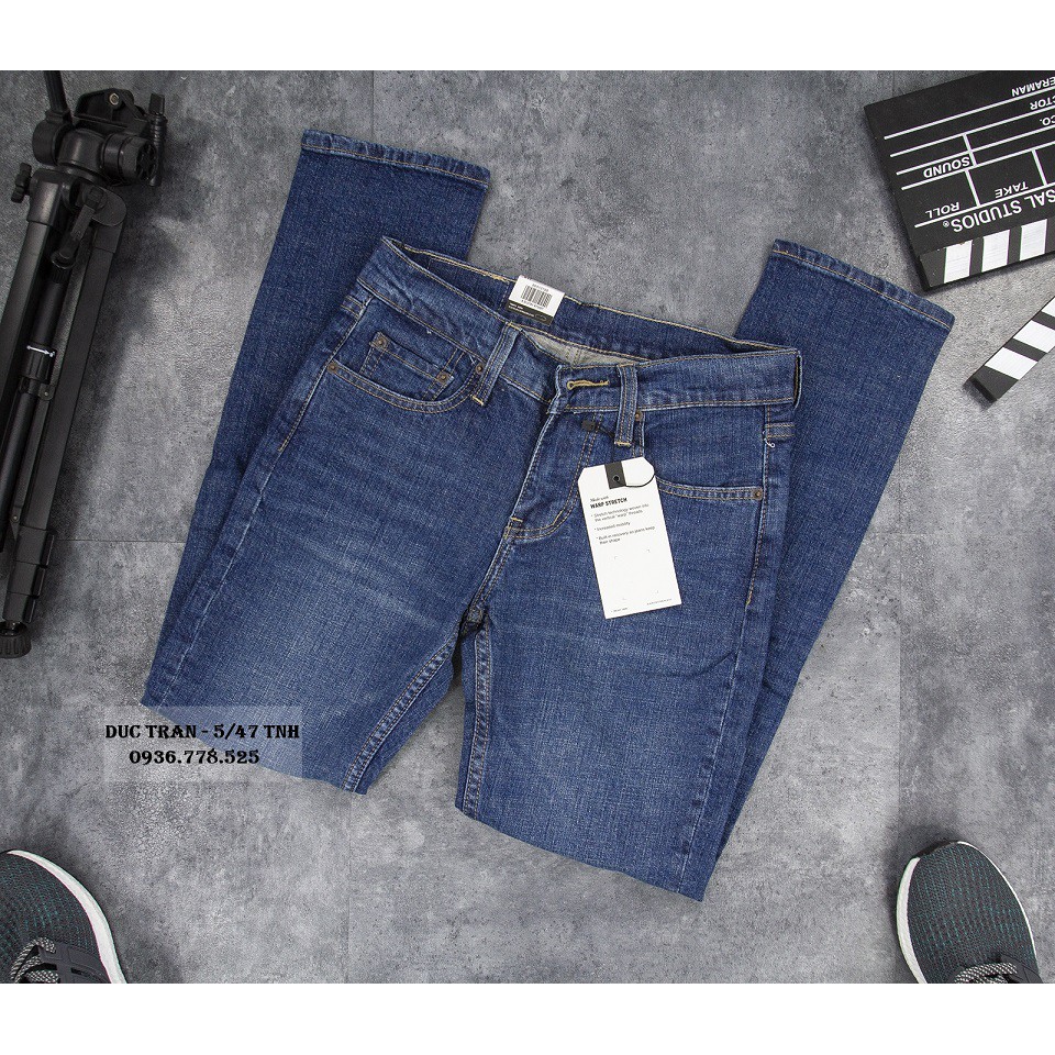 quần jean lv511 chất đẹp, bền, dày dặn co giãn, form ống đứng dễ mix | BigBuy360 - bigbuy360.vn