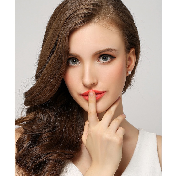 Bông tai MAYEBE LAVEND thời trang đính ngọc trai đơn giản phong cách Hàn Quốc cho nữ