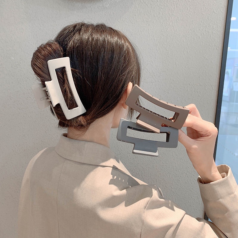 Kẹp Tóc Thiết Kế Cỡ Lớn Phong Cách Hàn Quốc Xinh Xắn Cho Nữ