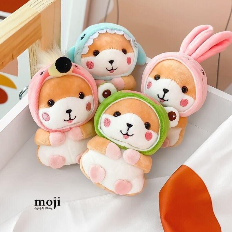 Móc khoá bông các loại hot trend