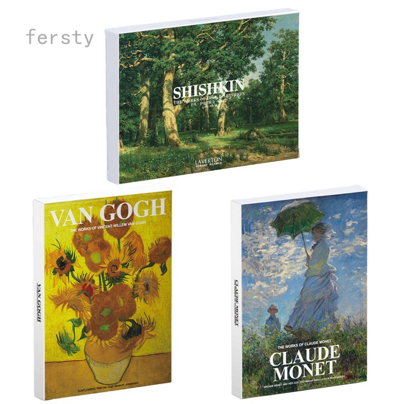 Bưu Thiếp In Hình Vincent Van Gogh Phong Cách Cổ Điển