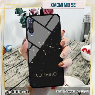 Ốp kính Xiaomi Mi 9 SE in cung hoàng đạo