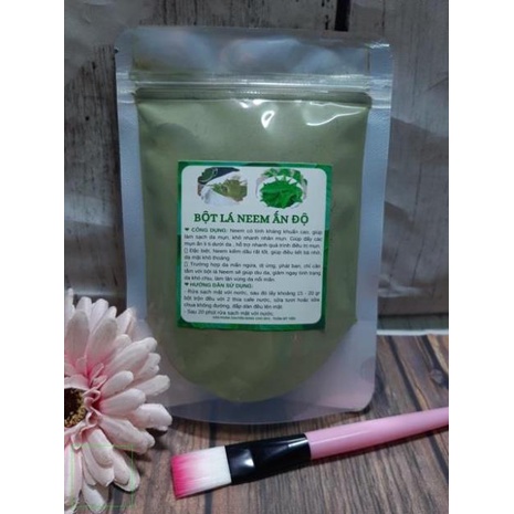 500gr Bột lá Neem đắp mặt giảm mụn Handmade
