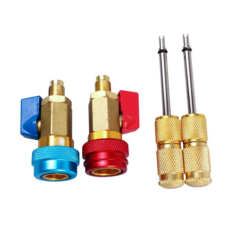 1 Đôi thay ti van điều hòa ô tô không cần xả gas R134A