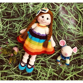 Búp bê len size lớn 45cm cho bé