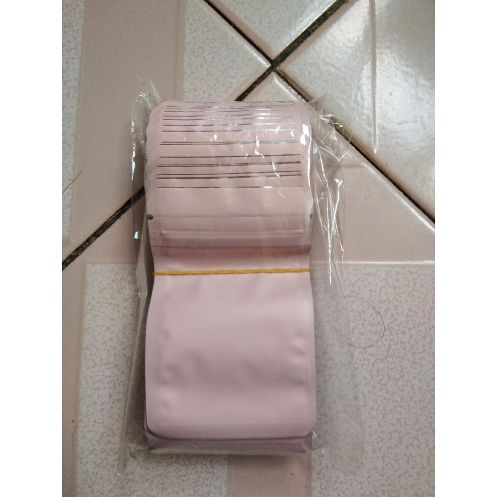 100pcs pink green Ziplock Bags jewelry bag food bag Self Sealing Mylar Foil both sides colored  both sides colored