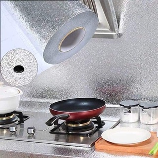 Cuộn giấy bạc dán bếp cuộn dài 3m.