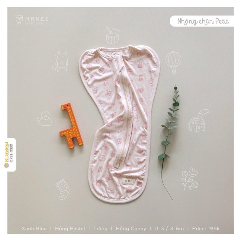 HRNEE - Nhộng chũn Petit cho bé từ sơ sinh, Suzy baby