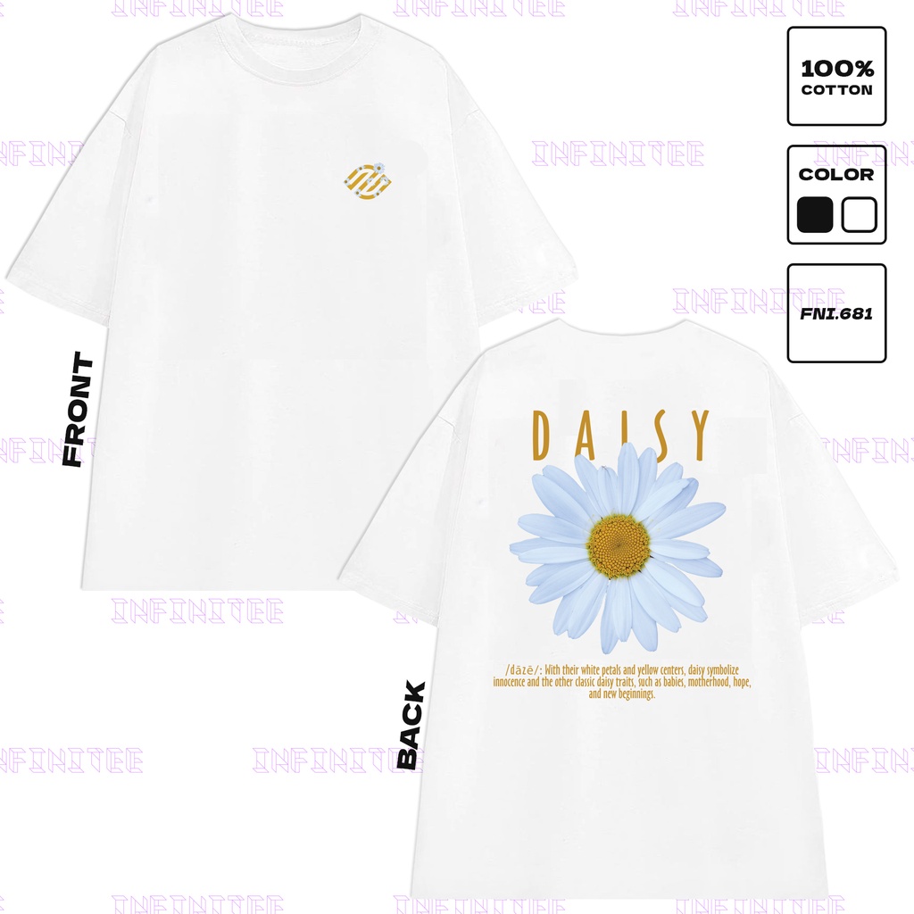 Áo thun INFINITEE Fni0681, Thun 100% Cotton - form rộng Unisex.