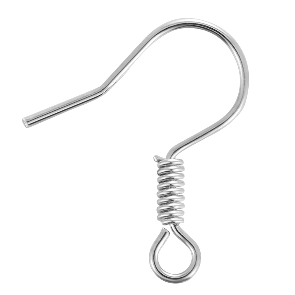 Set 200 móc khuyên tai kim loại đơn giản tiện dụng chất lượng cao