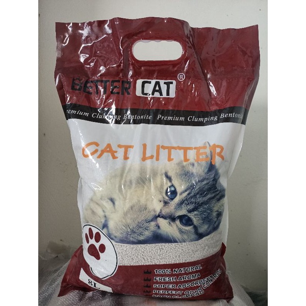 Cát vệ sinh cho mèo Better cat,  Bettago 8L