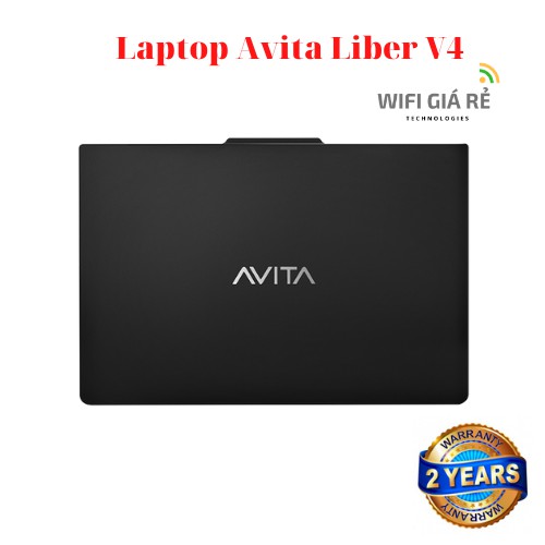 Laptop AVITA LIBER V14- Màu Đen Mờ Matt BlackIntel-Core I5-10210U, RAM 8GB, SSD 512MB,14", Bảo Hành 24 Tháng | BigBuy360 - bigbuy360.vn