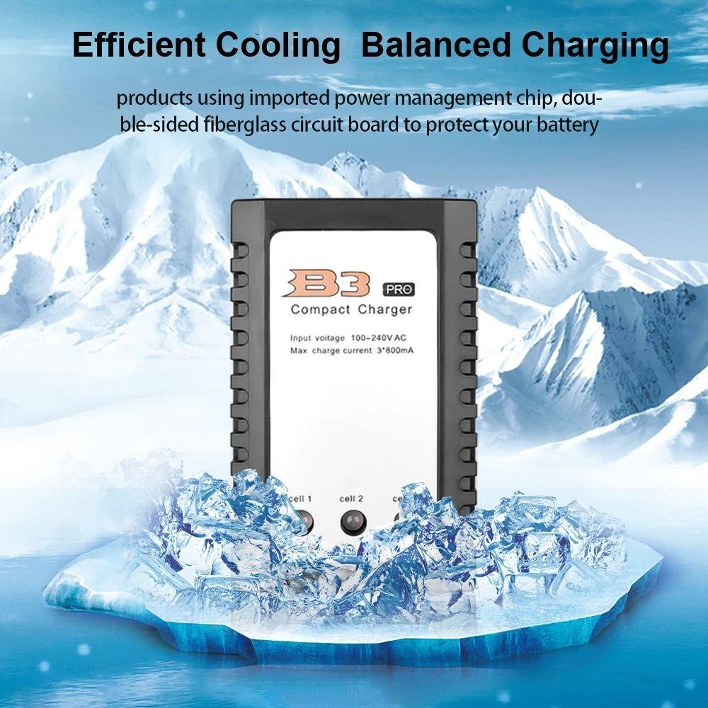 BEBETTERM Bộ Sạc Pin Lithium 7.4V-11.1V Chuyên Dụng Chất Lượng Cao