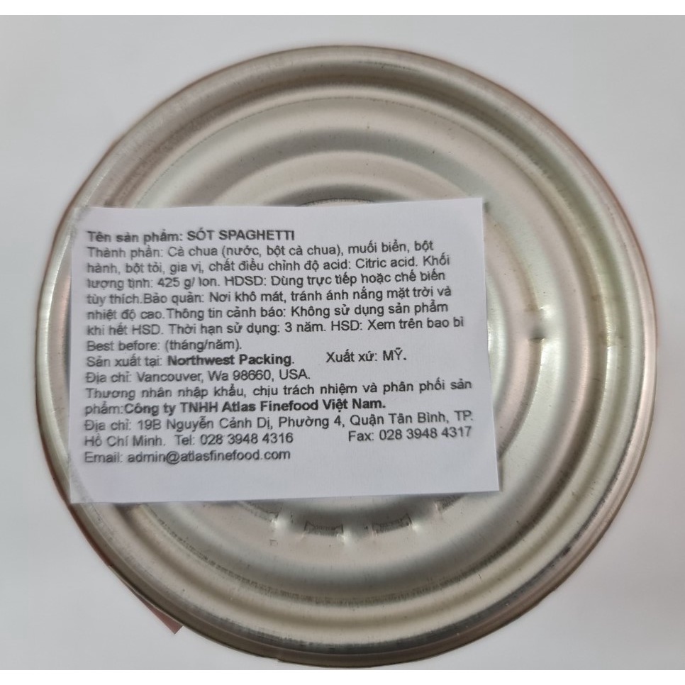 [425g] XỐT MÌ Ý, PIZZA ÍT MUỐI [USA] BLUE DELL (Low Sodium) Spaghetti Sauce (als-hk)