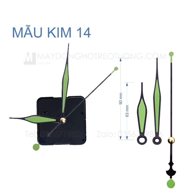 Kim đồng hồ dạ quang