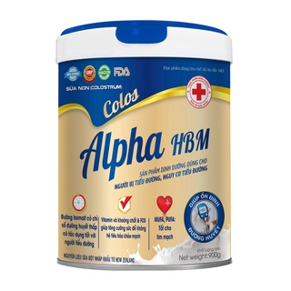 Sữa non tiểu đường alpha hbm 900g cam kết chỉ số đường giảm