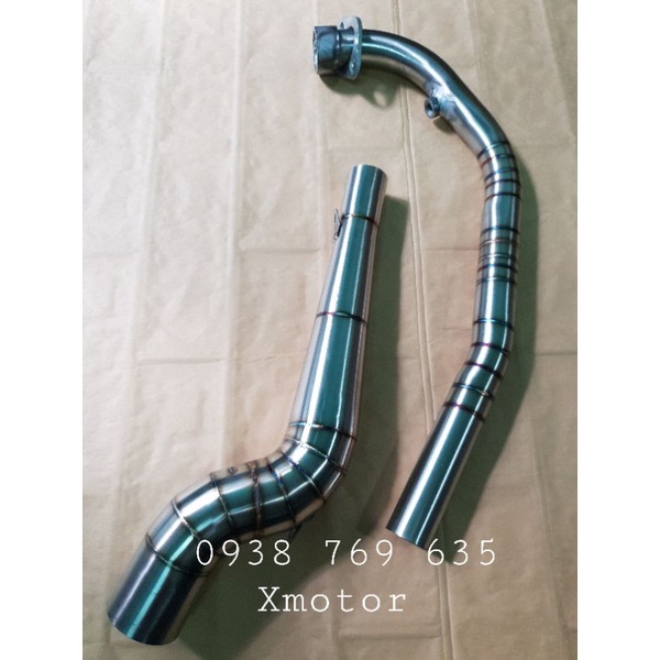 Cổ pô WINER WINERX SONIC cổ 2 khúc inox 304.