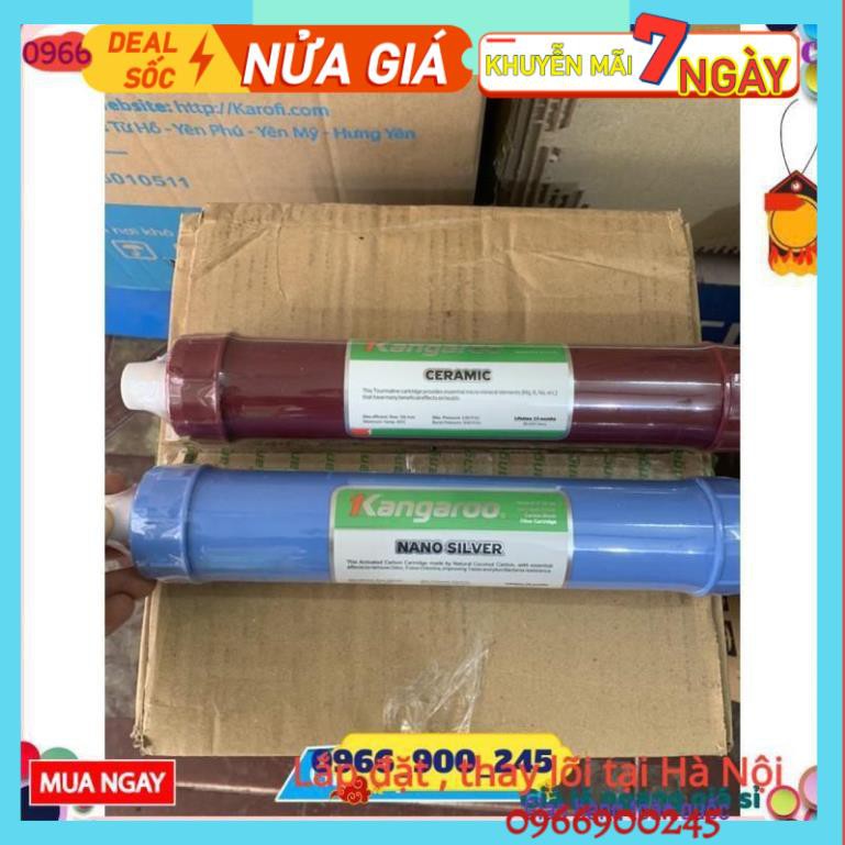 (Giá Gốc)  Combo 3 lõi lọc nước Kangaroo số 4, 5, 6 👉 Lõi Lọc Số 456 Của Máy Lọc  Nước Kangaroo 👉 Lõi Nanosiver