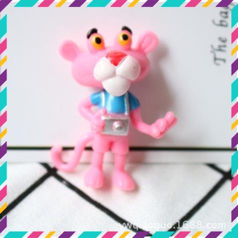 Mô hình báo hồng - The Pink Panther dễ thương đáng yêu với nhiều tư thế