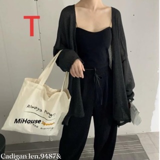 Áo Cadigan len mỏng - TR