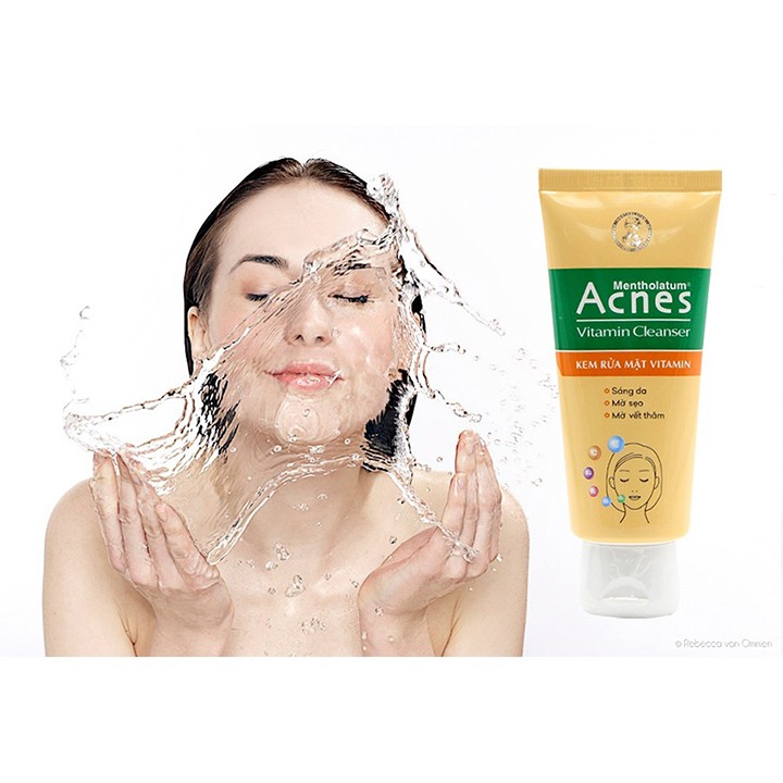 Acnes Vitamin Cleanser – Kem Rửa Mặt Vitamin 100g - Coastlinecare Pharmacy