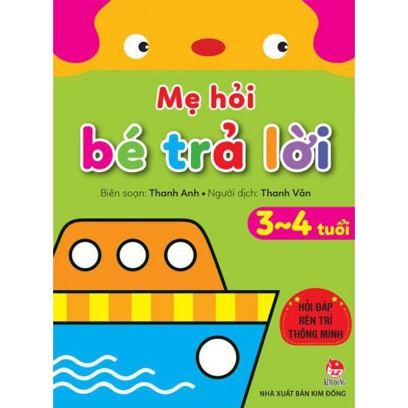 Sách - Mẹ hỏi bé trả lời 3-4 tuổi