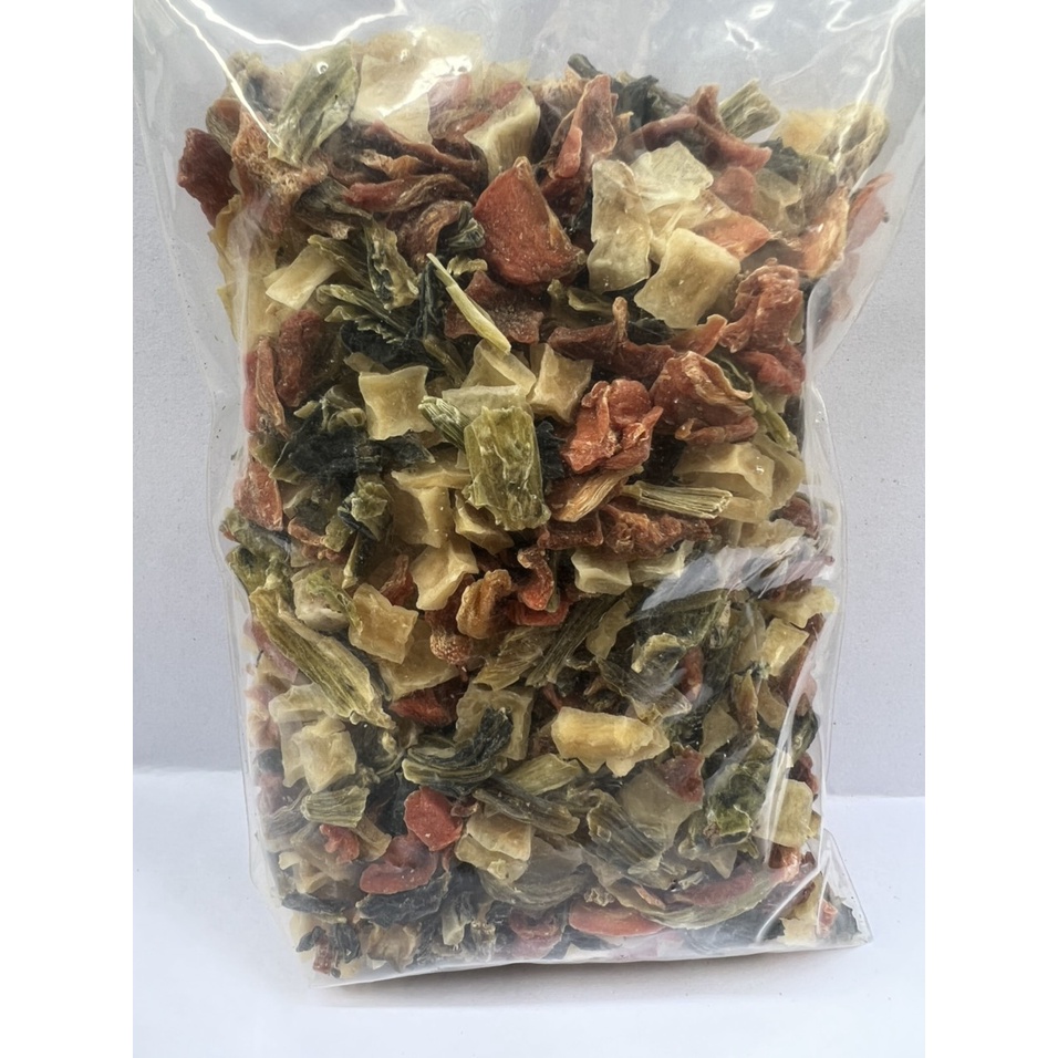 Rau củ sấy khô cho hamster, chuột, sóc gói 200gr