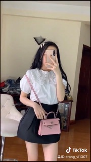 Sơ mi cổ ren