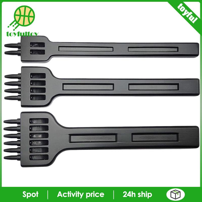 Dụng Cụ Đục Lỗ Đồ Da 5mm 2 + 4 + 6 Răng