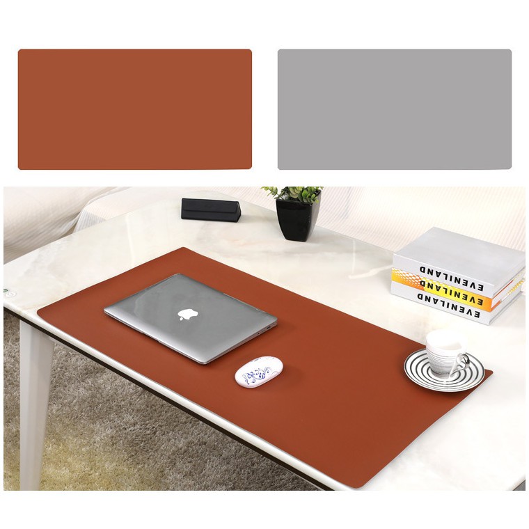 Thảm Trải Bàn Làm Việc DeskPad Da Size Lớn 120x60, 120x50, 100x50...Kiêm Miếng Lót Chuột Máy Tính Cỡ Lớn Nhiều Màu | BigBuy360 - bigbuy360.vn