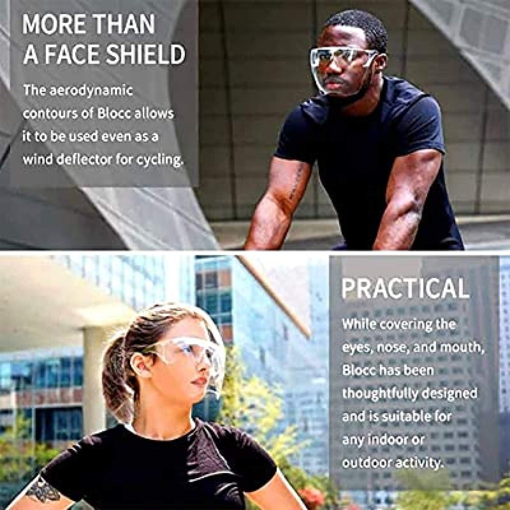 [Loại Xịn] Mặt nạ kính chống giọt bắn, mặt nạ bảo hộ chống nước, bụi bẩn không lóa mắt