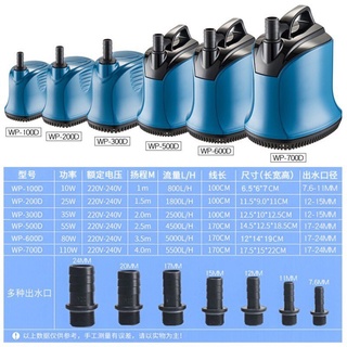 Máy Bơm Chìm Hút Đáy Cho Bể Cá 360độ SoBo {WP-600D/700D}