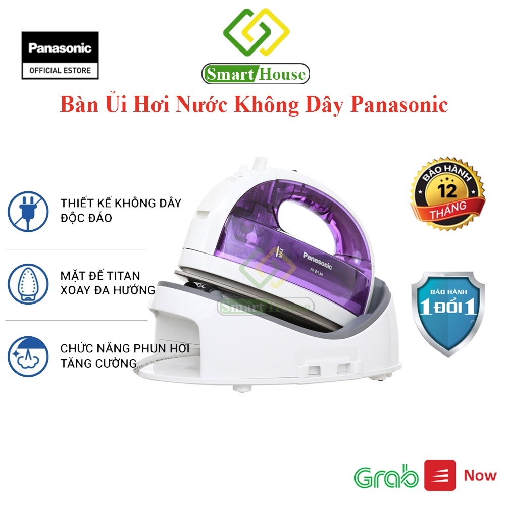 NI-WL30VRA - Bàn Ủi Hơi Nước Không Dây Panasonic NI-WL30VRA