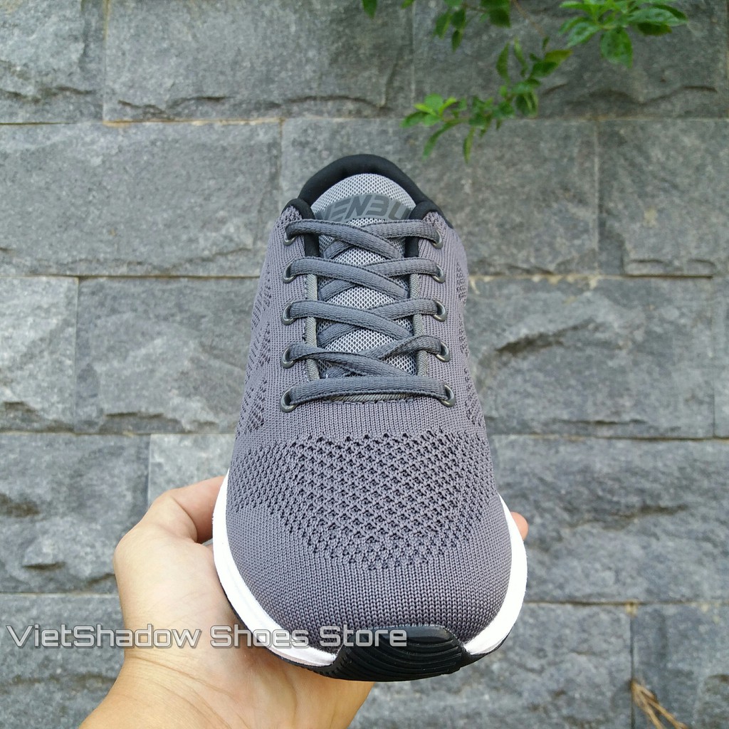 Giày thể thao | Sneakers nam Venbu màu ghi - Mã SP 85-ghi