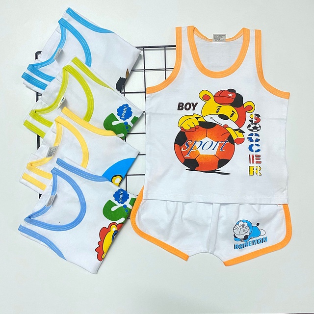 Combo 5 Bộ Đồ Cho Bé 4 Đến 14 Kg